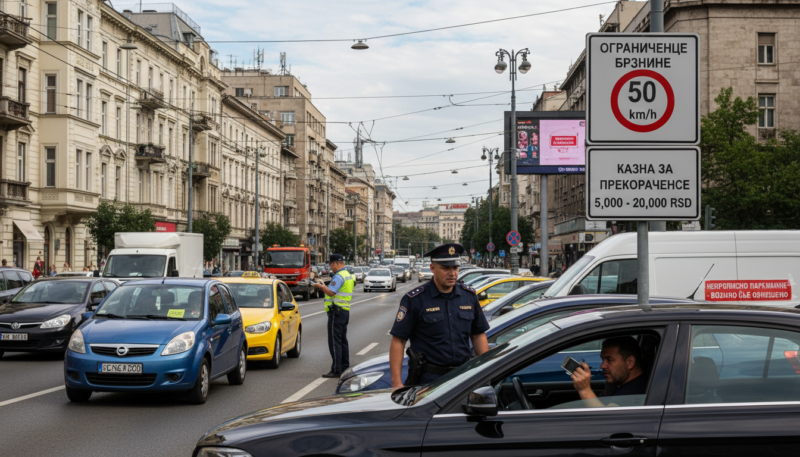saobraćajni prekršaj i kazne u Srbiji saobraćajni prekršaj i kazne u Srbiji